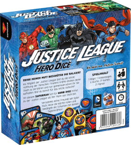 Justice League: Hero Dice - Superman von hinten
