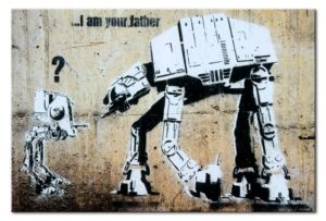 Wanddeko von Bimango: Banksy: I am your father