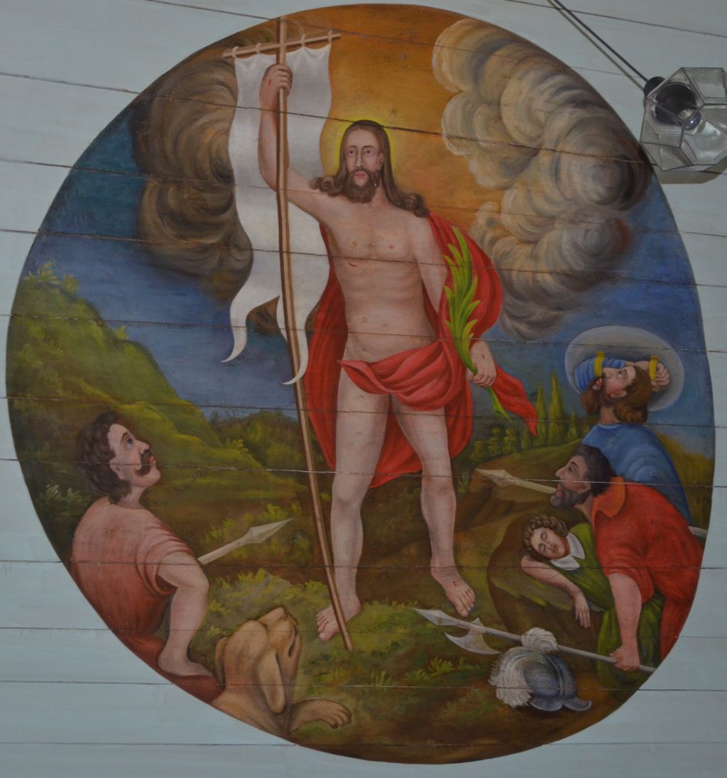 Deckenbild Auferstehung Christi