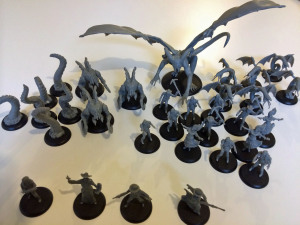 Shadows of Brimstone Jede Menge Figuren