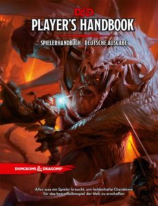 Das bereits existierende deutsche Cover zum Dungeons & Dragons Spielerhandbuch